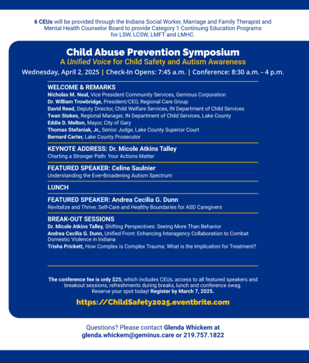 Child Abuse Prevention Schedule